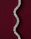 Ondine Wave Tennis Bracelet