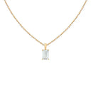 Diamond Solitaire Pendant Necklace