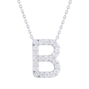Diamond Initial Necklace