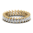 Marquise Lab Grown Diamond Eternity Band
