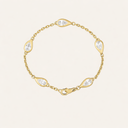 Pear Shaped Diamond Bracelet