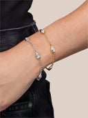 Pear Shaped Diamond Bracelet