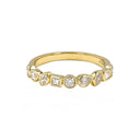 Signature Bezel-Set Fancy Shape Diamond Band