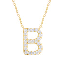 Diamond Initial Necklace