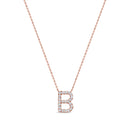 Diamond Initial Necklace
