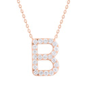 Diamond Initial Necklace