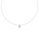 Pear Diamond Solitaire Pendant