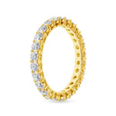 Classic Shared Prong Round Diamond Eternity Band