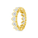 Signature Heart Bezel Eternity Band