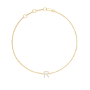 Diamond Initial Bracelet