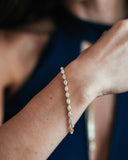 Isolde Bezel Tennis Bracelet
