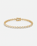 Leya Bezel Tennis Bracelet