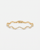 Ondine Wave Tennis Bracelet