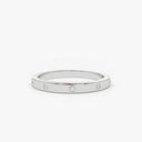 Burnish Set Wedding Band