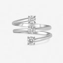 Three Stone Wrap Ring