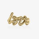 Gold Love Ring
