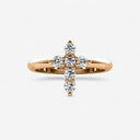 Diamond Cross Ring