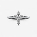 Diamond Cross Ring