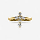 Diamond Cross Ring