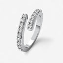 Open Diamond Wrap Ring