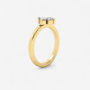 Marquise and Pear Shaped Diamond Butterfly Ring