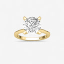 Round Petite Solitaire Engagement Ring
