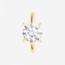 Round Petite Solitaire Engagement Ring