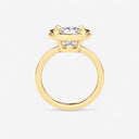 Round Georgian Bezel Set Engagement Ring