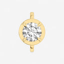 Round Georgian Bezel Set Engagement Ring