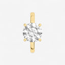 Round Basket Solitaire Engagement Ring