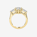 Pear Three Stone Engagement Ring