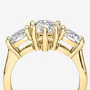Pear Three Stone Engagement Ring