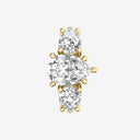Pear Three Stone Engagement Ring