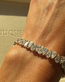 Vesper Step-Cut Tennis Bracelet