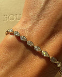 Leya Bezel Tennis Bracelet