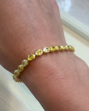 Anouk Half-Bezel Tennis Bracelet